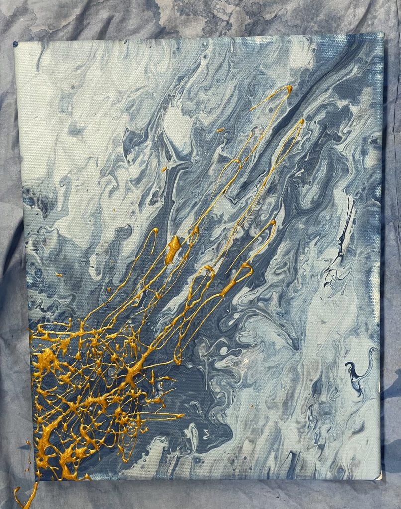 Golden Currents – Work in progress 02 – IranSCArts Heidelberg