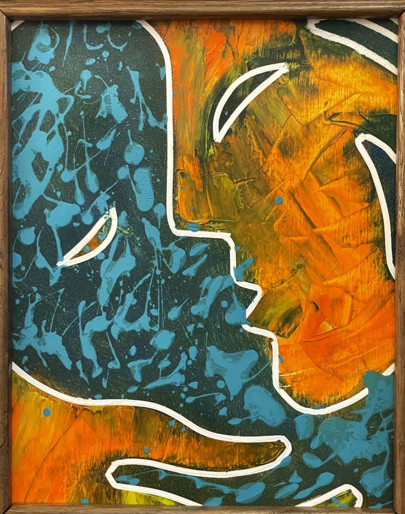 Longing for Vasarely – Detail – IranSCArts Heidelberg