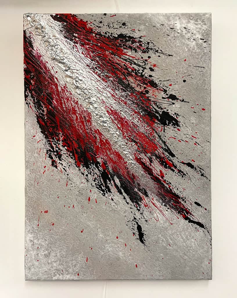 Traces – Originalgemälde Acryl Textur – IranSCArts Heidelberg
